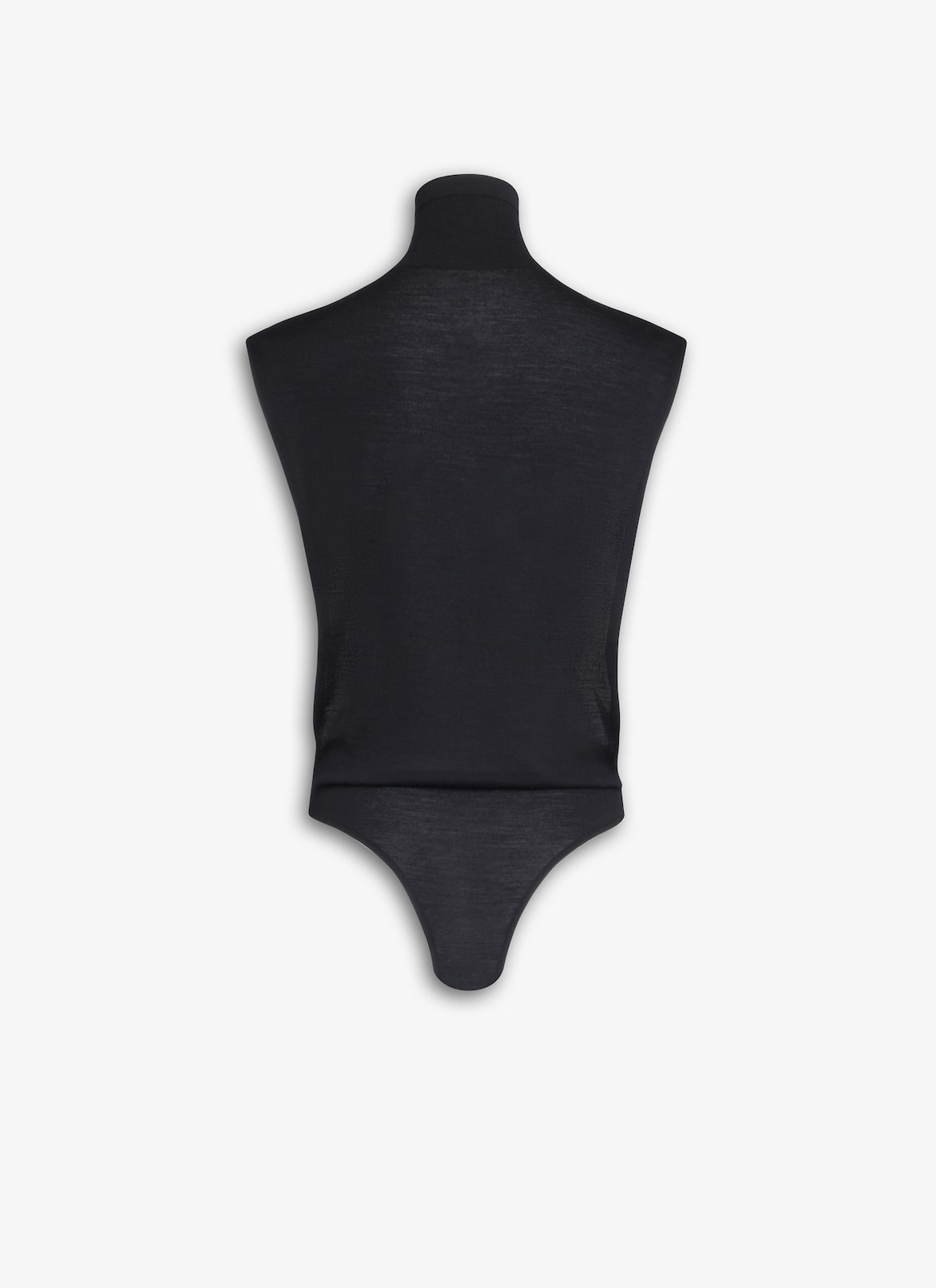 캡 슬리브 니트 바디수트 ALAÏA 블랙 캡 슬리브 니트 바디수트